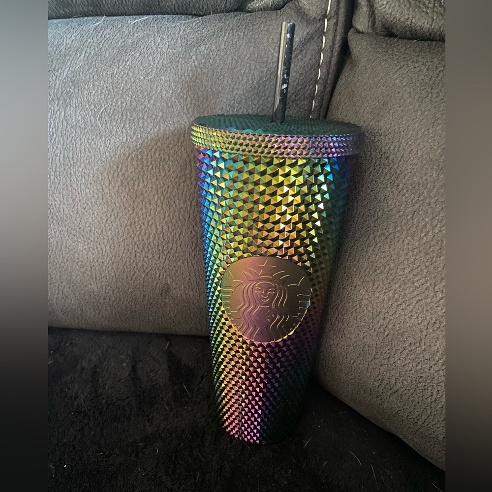 Starbucks 24 ounce cold only cup with straw